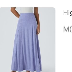 HALARA Lavender Maxi Skirt